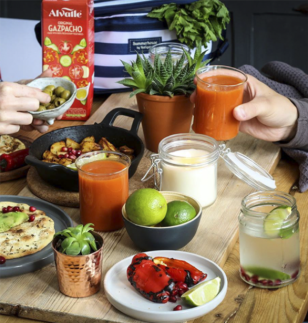 How To Serve the Original Gazpacho